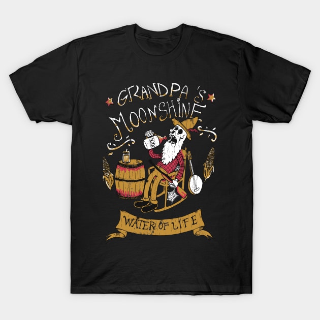 Grandpa's moonshine T-Shirt by donramos